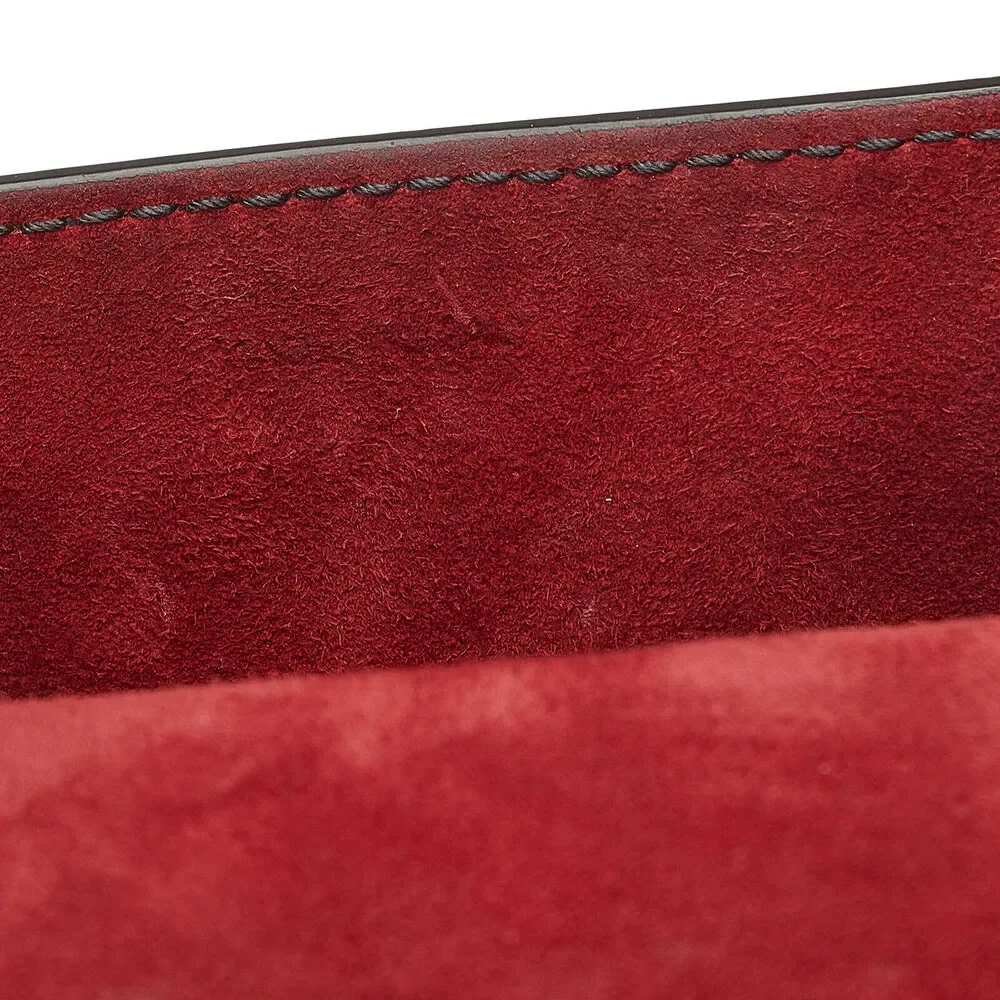 Auth Dior Dioraddict Top Handle Bag Red #146893D13B - Picture 10 of 14